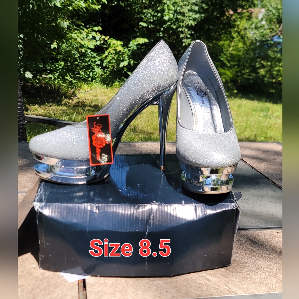 Womens Sparkle Heels